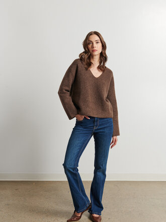 Line Annalise V-Neck Sweater