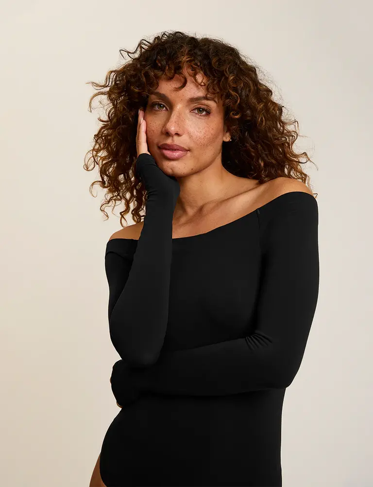Commando Ballet Off-Shoulder Bodysuit