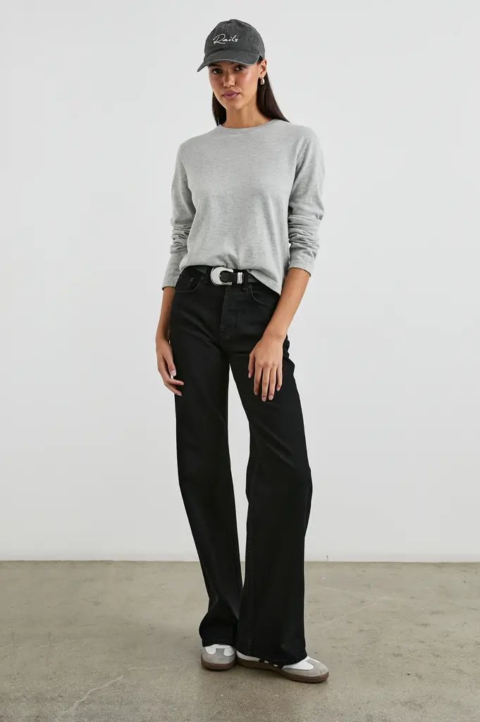 Rails Cotton Cashmere Long Sleeve Tee