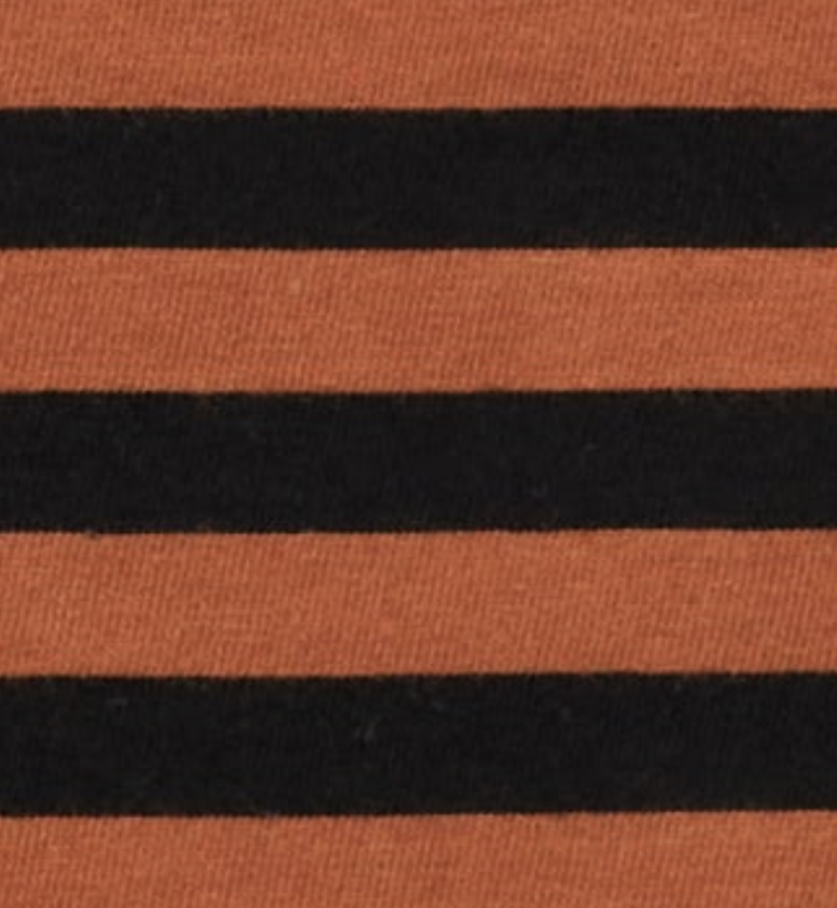 Kule The Turtleneck in Copper/Black