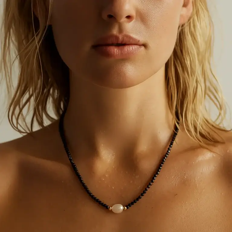 Ellie Vail Jewelry Abigail Beaded Pearl Necklace