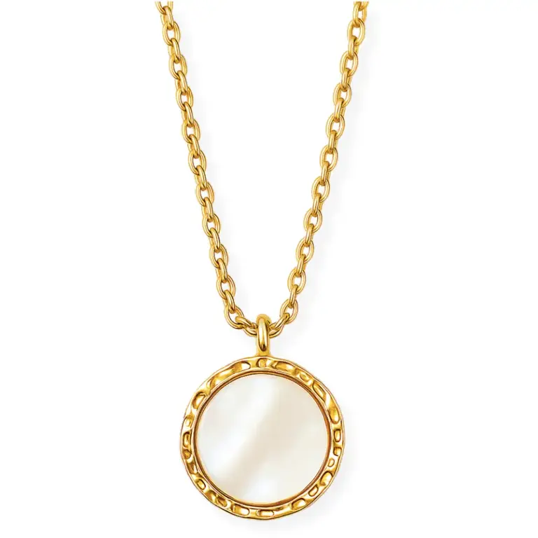 Ellie Vail Jewelry Alba Mother Of Pearl Pendant Necklace