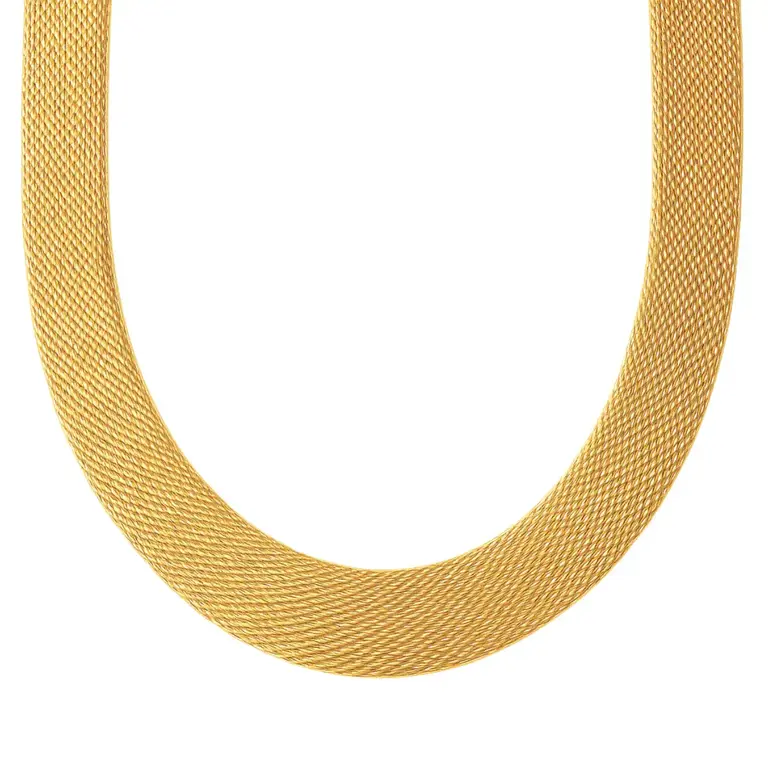 Ellie Vail Jewelry Della Mesh Chain Necklace