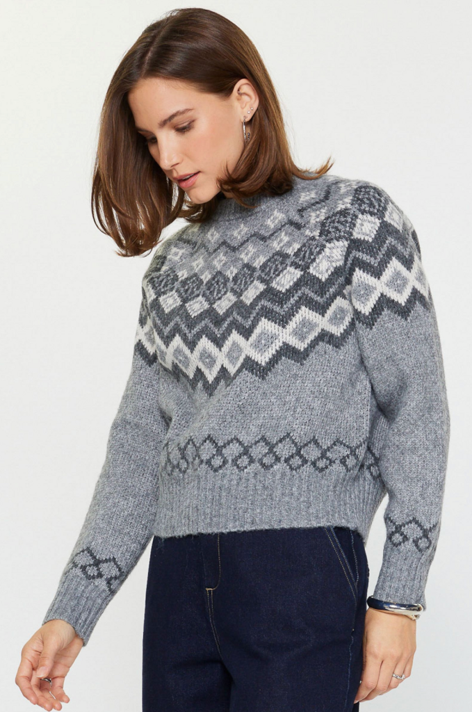 Current Air Fair Isle pattern sweater