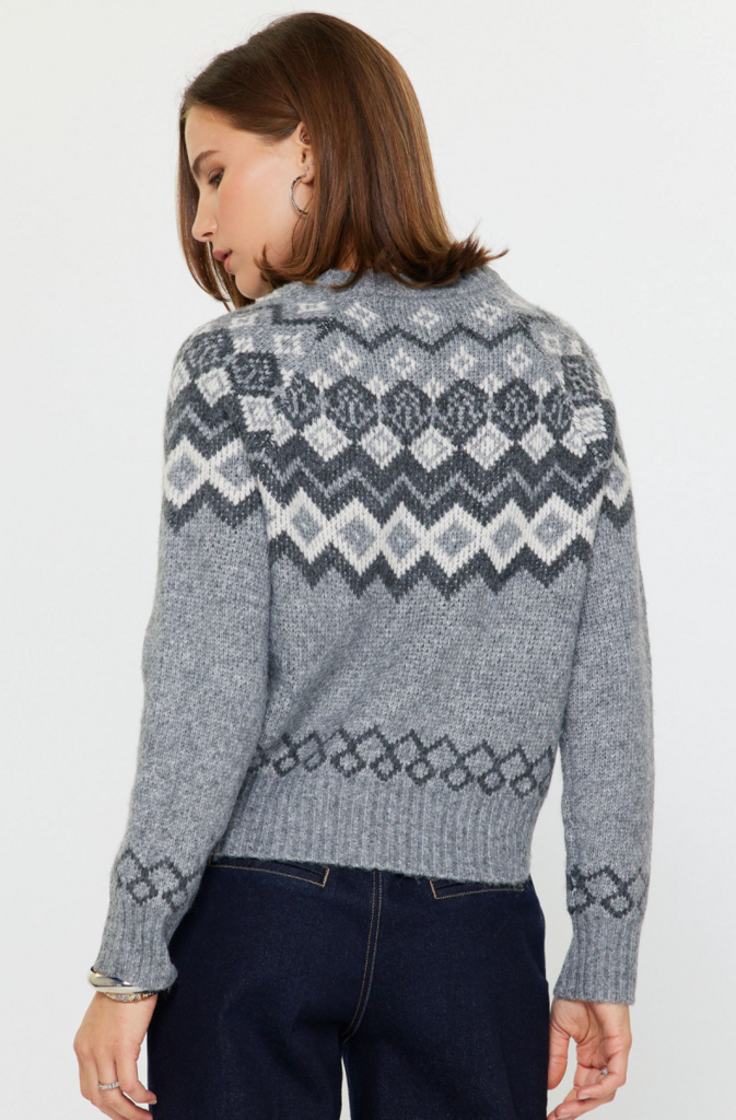 Current Air Fair Isle pattern sweater