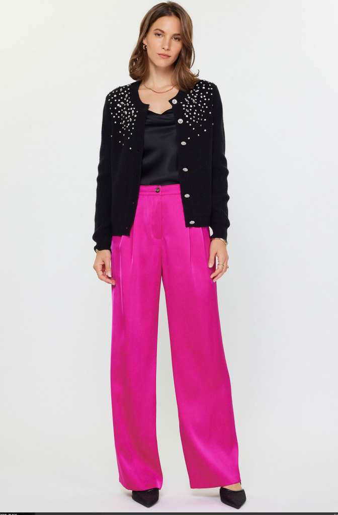 Current Air Crystal Embellished Caridgan