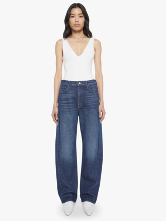 Mother Denim The Full-Pipe Skimp in Kicks and Riffs