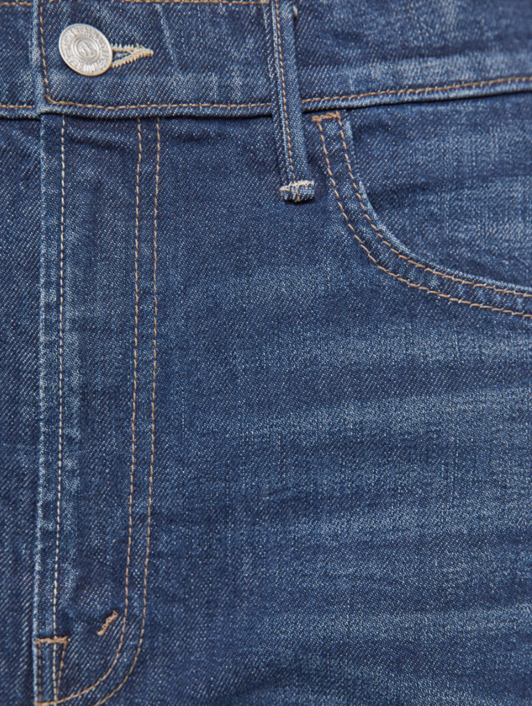 Mother Denim The Full-Pipe Skimp in Kicks and Riffs