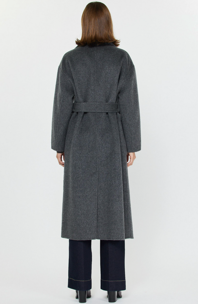 Current Air Wool Wrap Coat