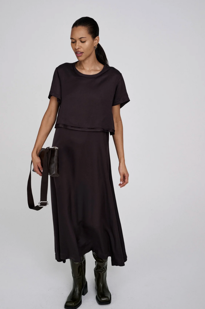 Rabens Saloner Nat Lush T-Shirt Dress
