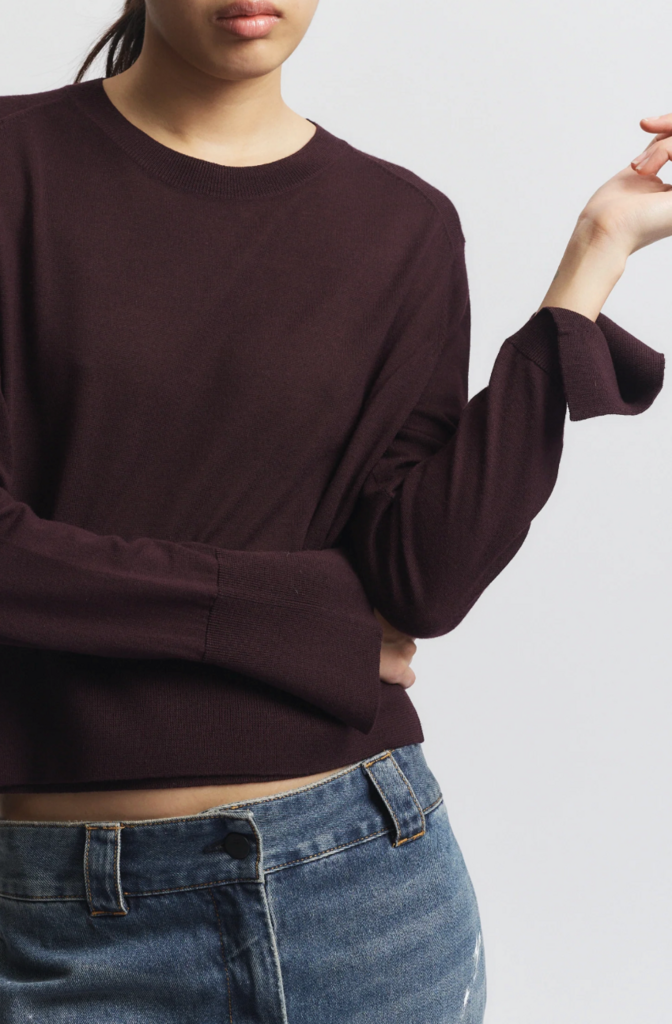 Saint Art Elodie Layered Crewneck Knit