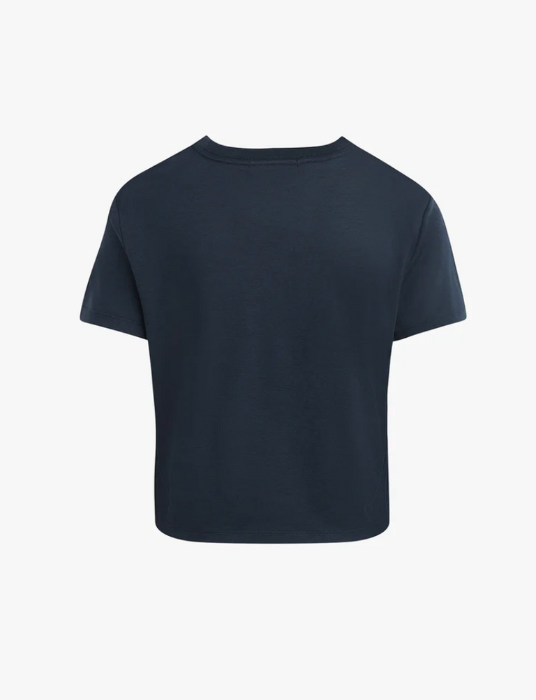 Favorite Daughter Favorite Daughter Cropped Collegiate Tee