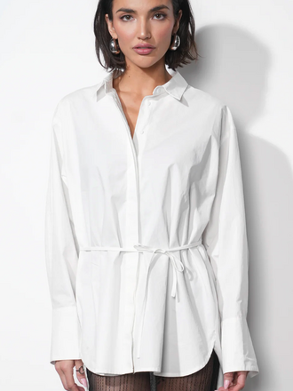Greylin Charlotte Longline Oversized Shirt