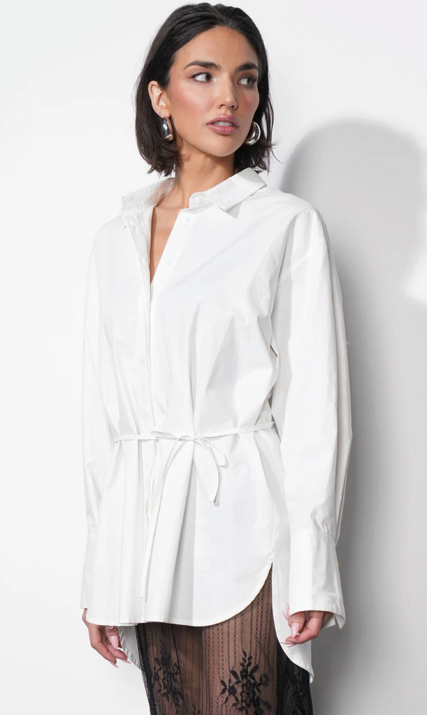 Greylin Charlotte Longline Oversized Shirt