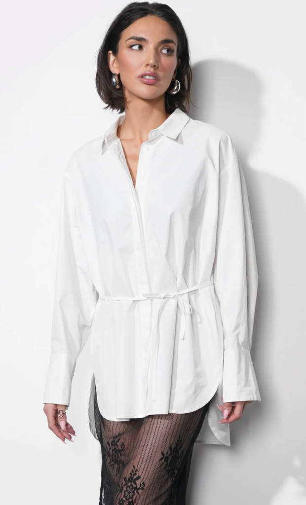 Greylin Charlotte Longline Oversized Shirt