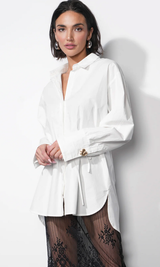 Greylin Charlotte Longline Oversized Shirt