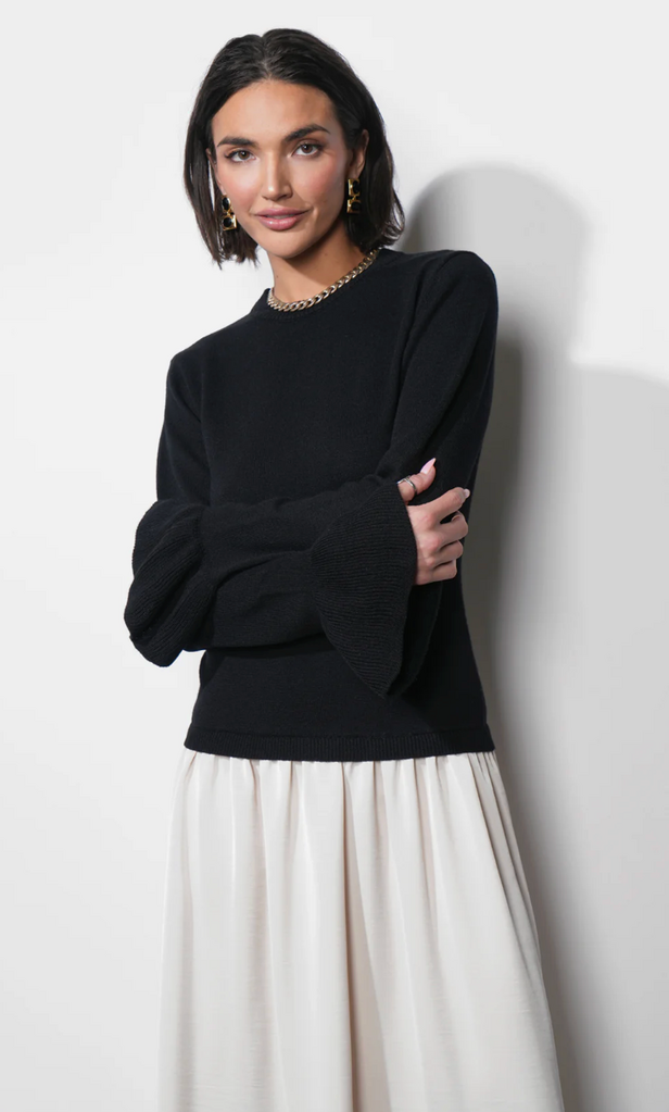 Greylin Jovie Twofer Sweater Midi Dress