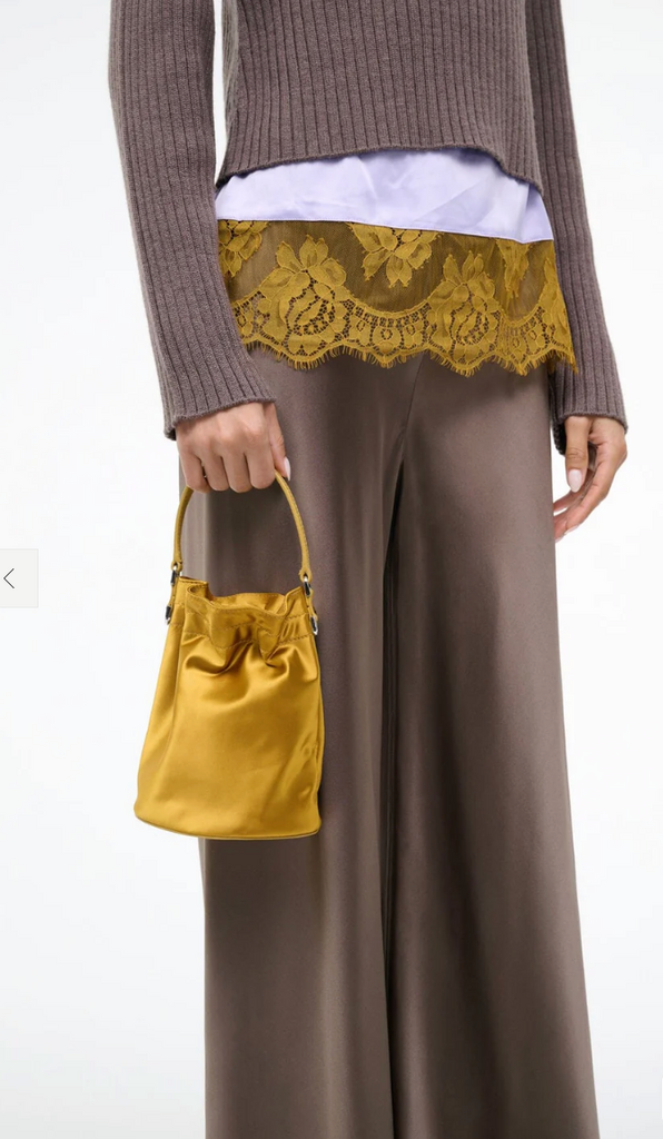 Staud Lila Mini Bag Goldenrod