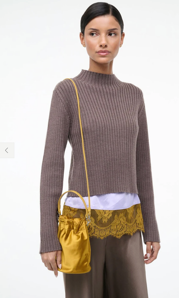 Staud Lila Mini Bag Goldenrod