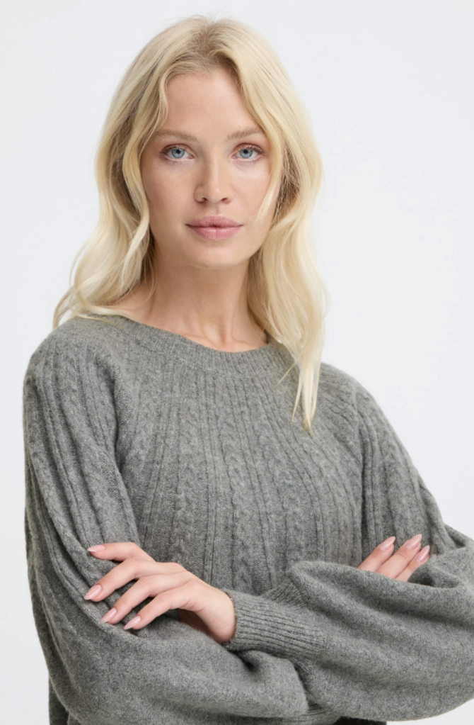 b. young Maggie Cable Jumper