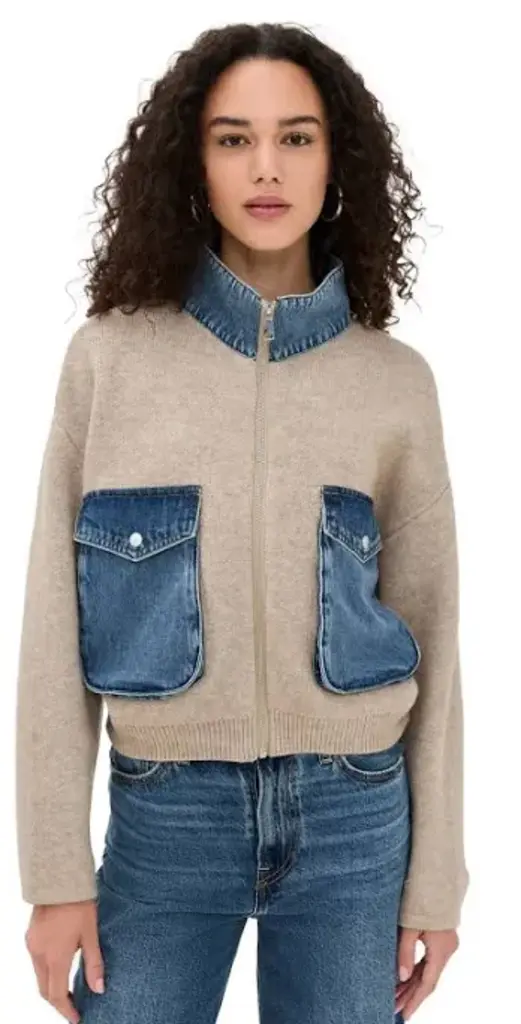 BlankNYC Glow Up Sweater Jacket