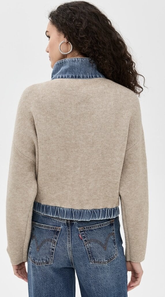 BlankNYC Glow Up Sweater Jacket