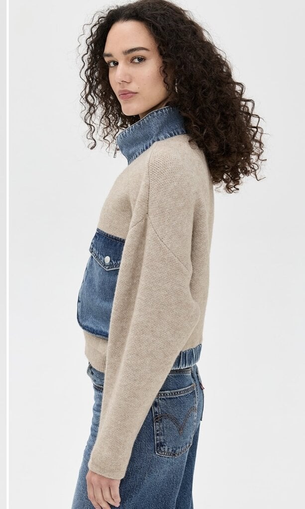 BlankNYC Glow Up Sweater Jacket