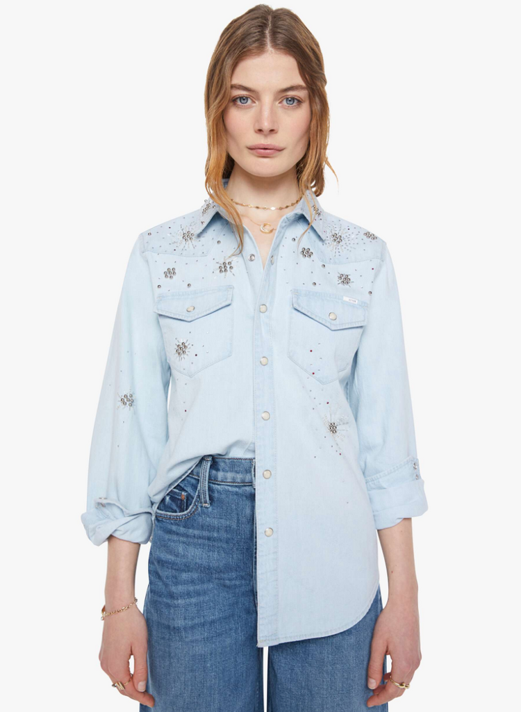 Mother Denim The All My Exes Folk Star Shirt