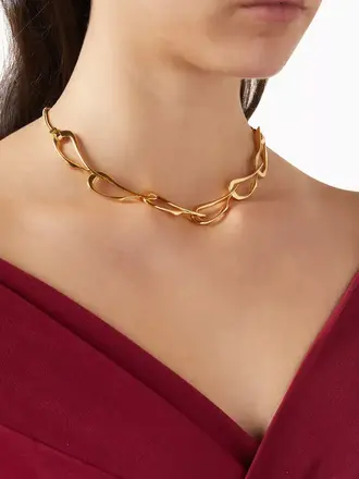 Jenny Bird Egret Collar Necklace