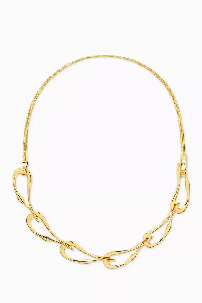 Jenny Bird Egret Collar Necklace