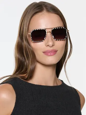 Krewe Emery I 18K + Matte Domino