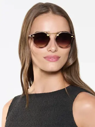 Krewe STL Nylon I Matte Blush Tort 18K