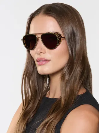 Krewe Coleman Blinker I Bottle Green + Zulu 18K