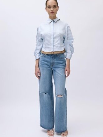 Simkhai Boone Combo Shirt