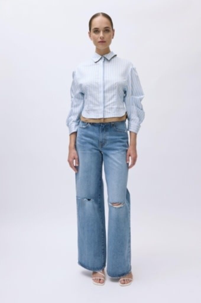 Simkhai Boone Combo Shirt