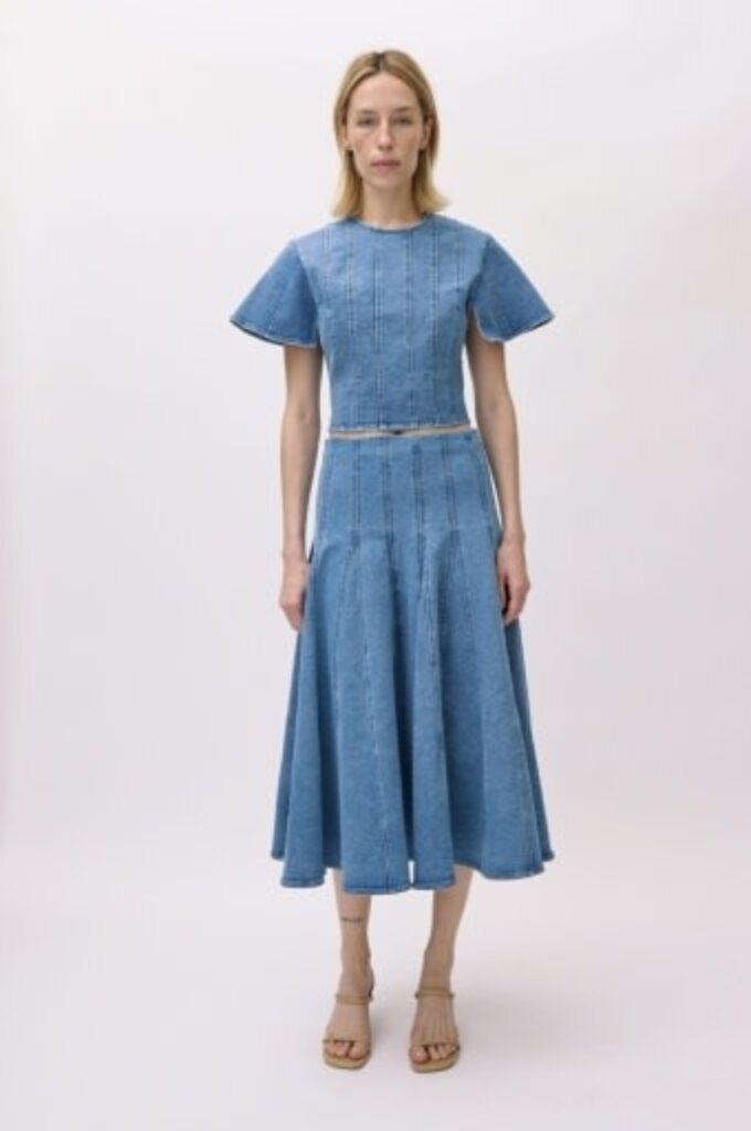 Simkhai Taylan Midi Skirt