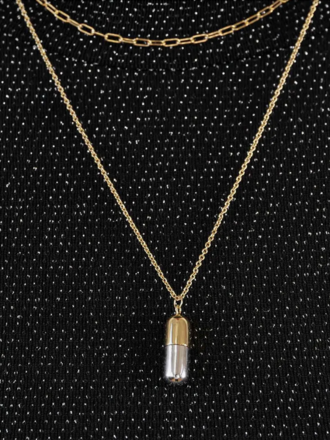 Anja Pill Capsule Necklace