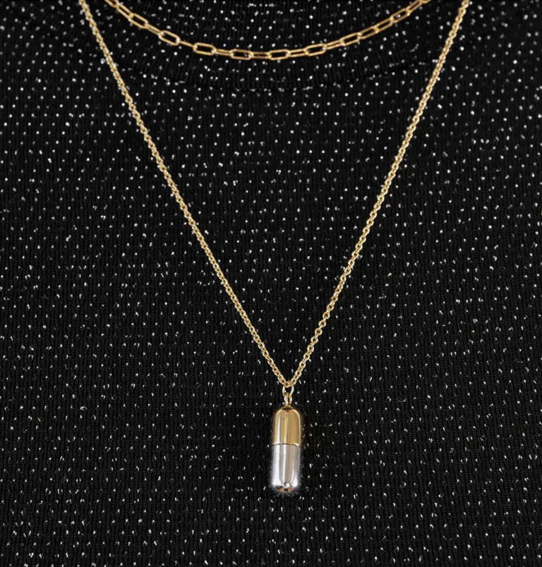 Anja Pill Capsule Necklace
