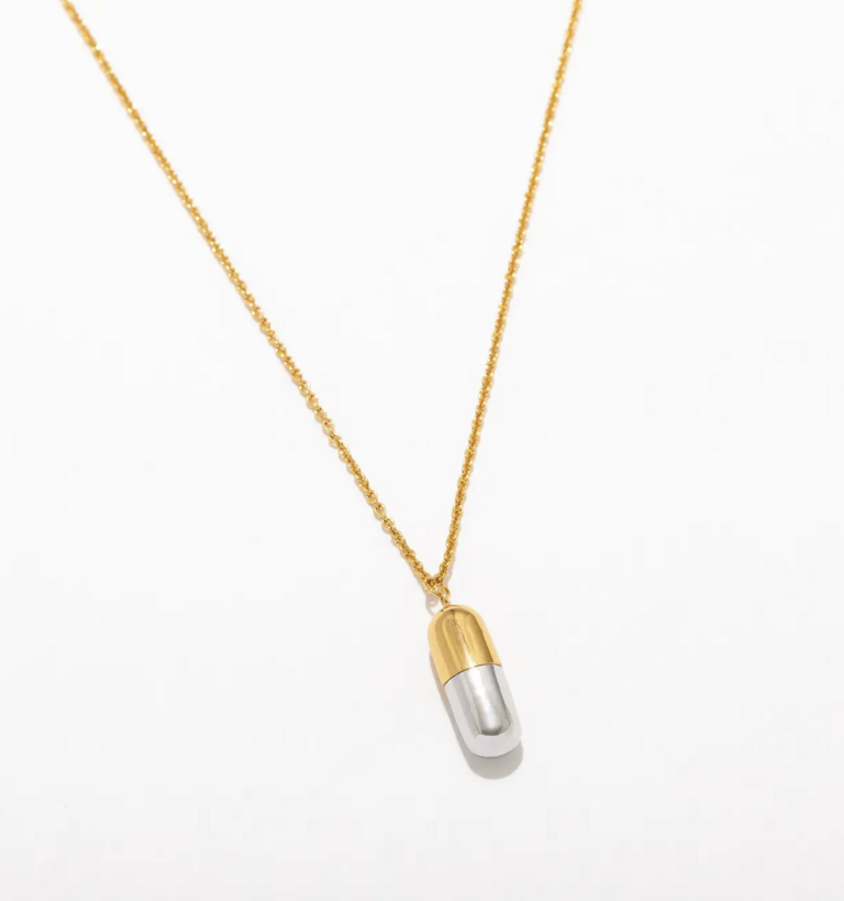 Anja Pill Capsule Necklace