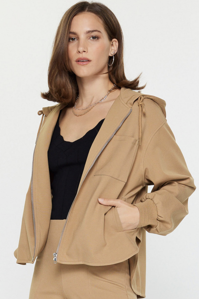 Current Air Zip-Up Hoodie Swacket-Multiple Colors