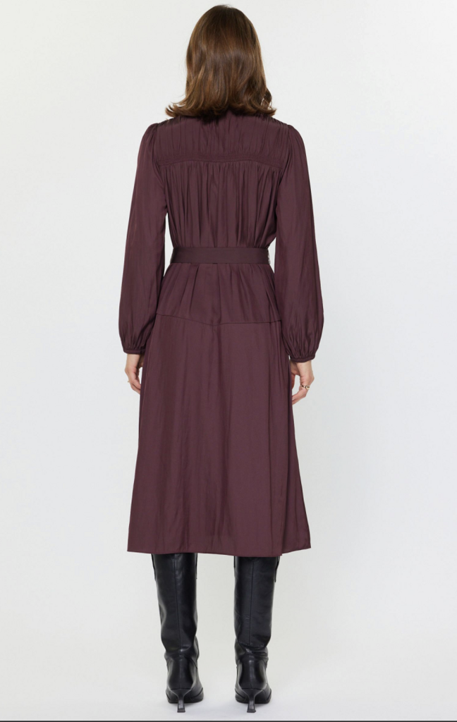 Current Air L/S Shoulder Detail Dress- Multiple Colors
