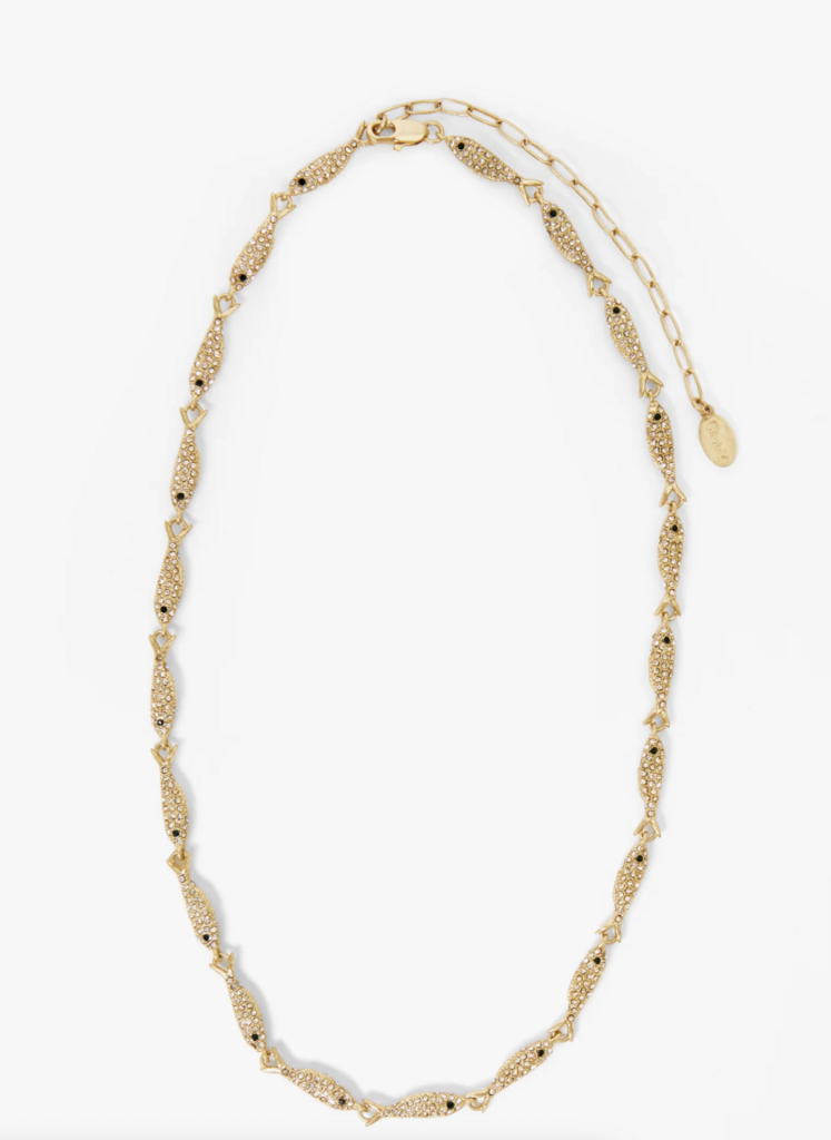 Clare V. Le Pave Sardine Necklace