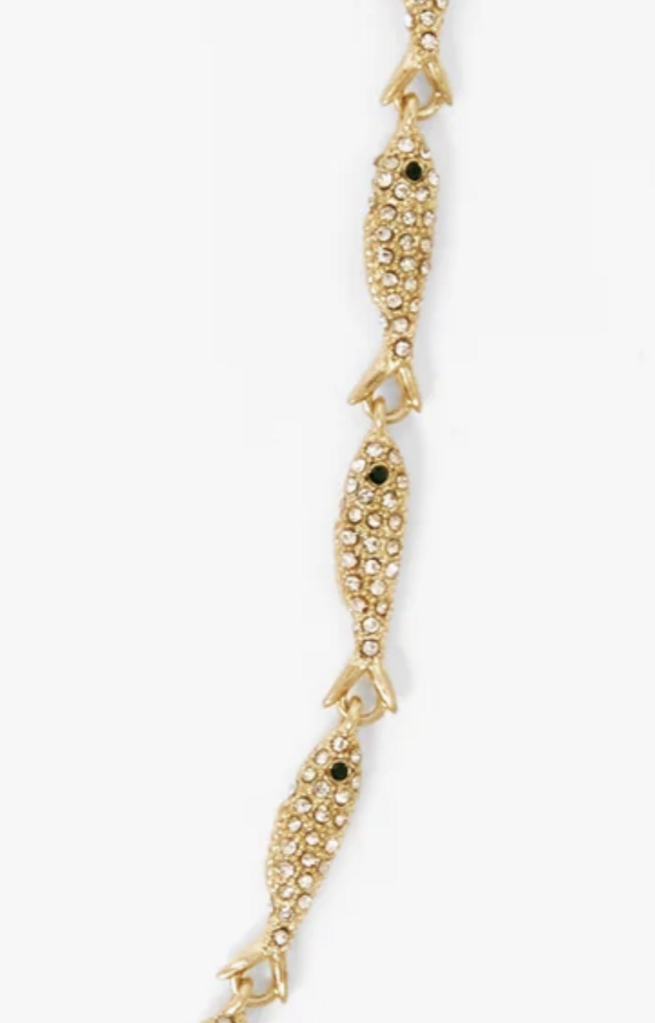 Clare V. Le Pave Sardine Necklace