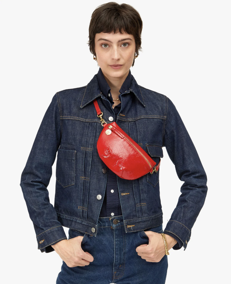 Clare V. Petite Fanny- Pucker Patent