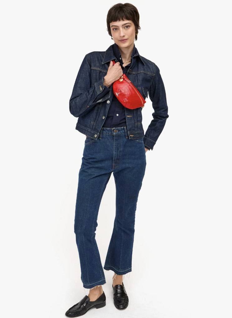 Clare V. Petite Fanny- Pucker Patent