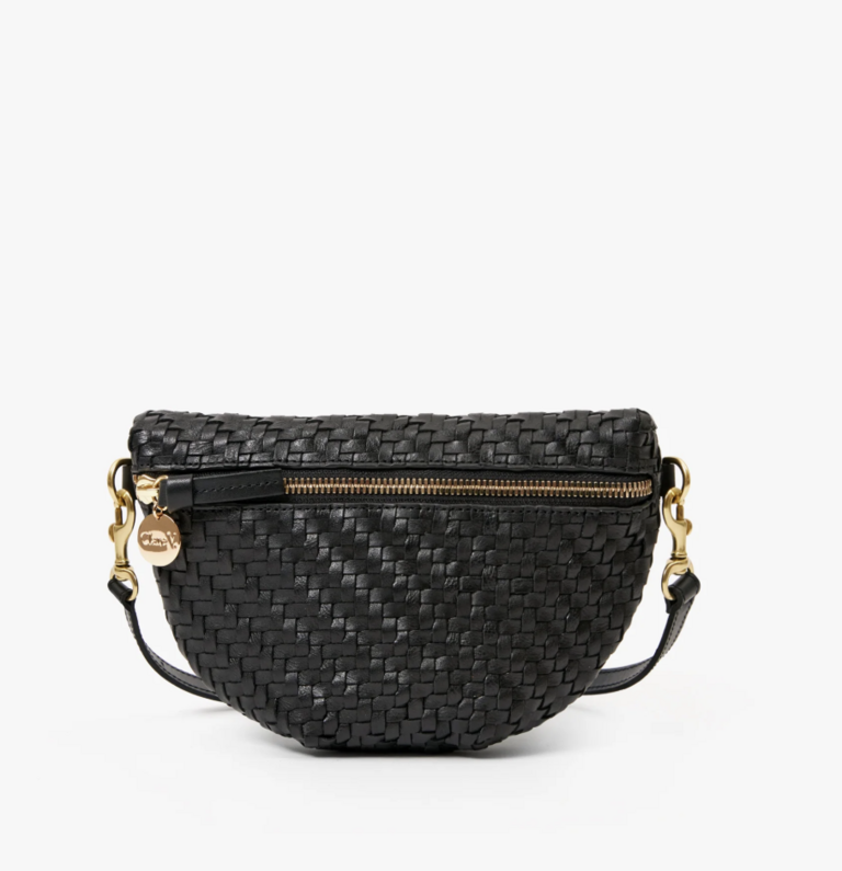 Clare V. Petite Fanny- Woven ZigZag