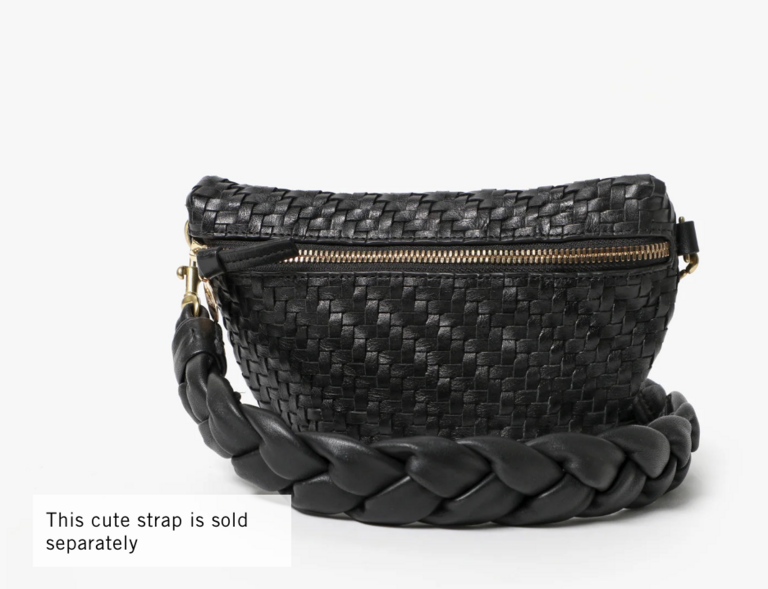 Clare V. Petite Fanny- Woven ZigZag