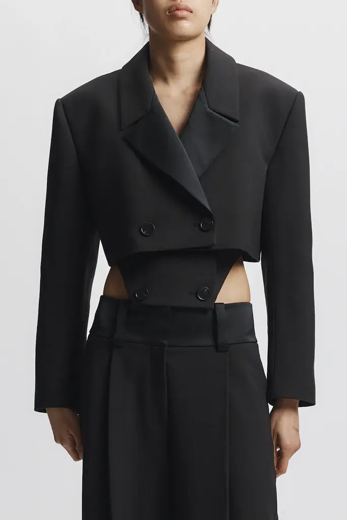 Saint Art Yasmin Cropped Blazer