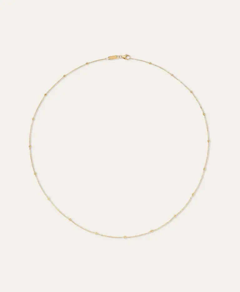 Adina Reyter Saturn Chain Necklace