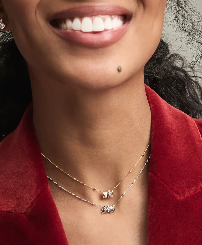 Adina Reyter Saturn Chain Necklace